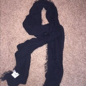 black scarf